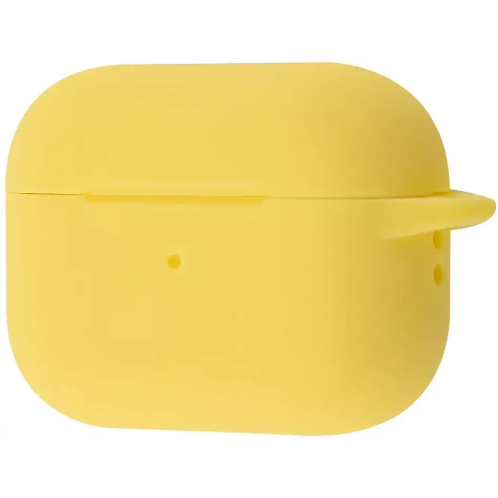 Чохол Silicone Case New with Clip Airpods Pro 2 Yellow