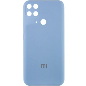 Чехол Silicone Cover Full Camera (AA) Lilac Blue для Xiaomi Redmi 10C