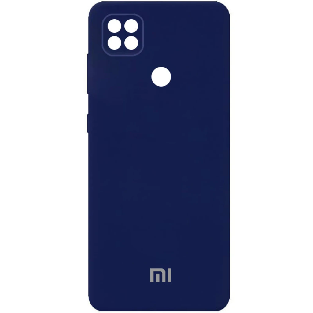 Чехол Silicone Cover Full Camera (AA) Midnight Blue для Xiaomi Redmi 10C