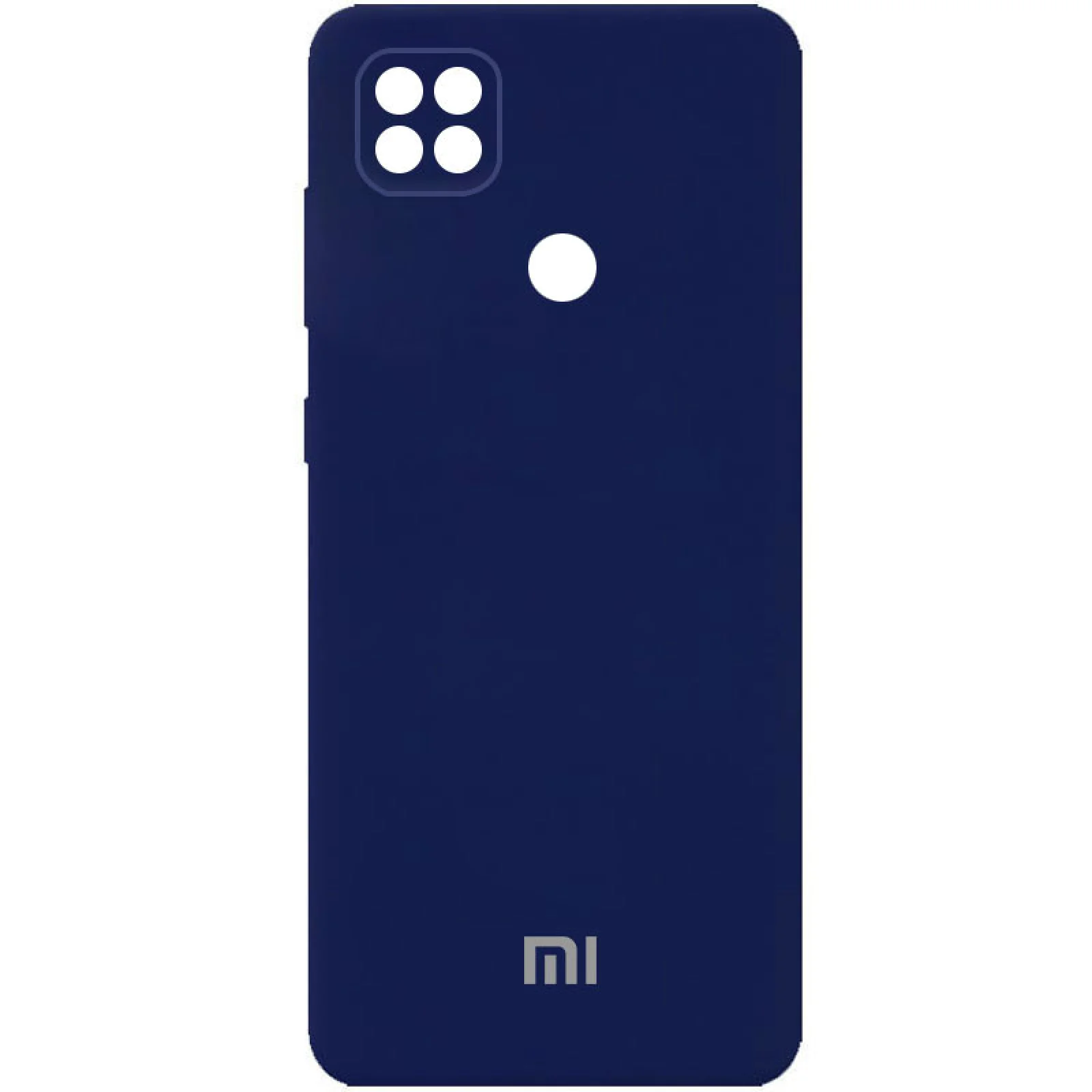 Чехол Silicone Cover Full Camera (AA) Midnight Blue для Xiaomi Redmi 10C