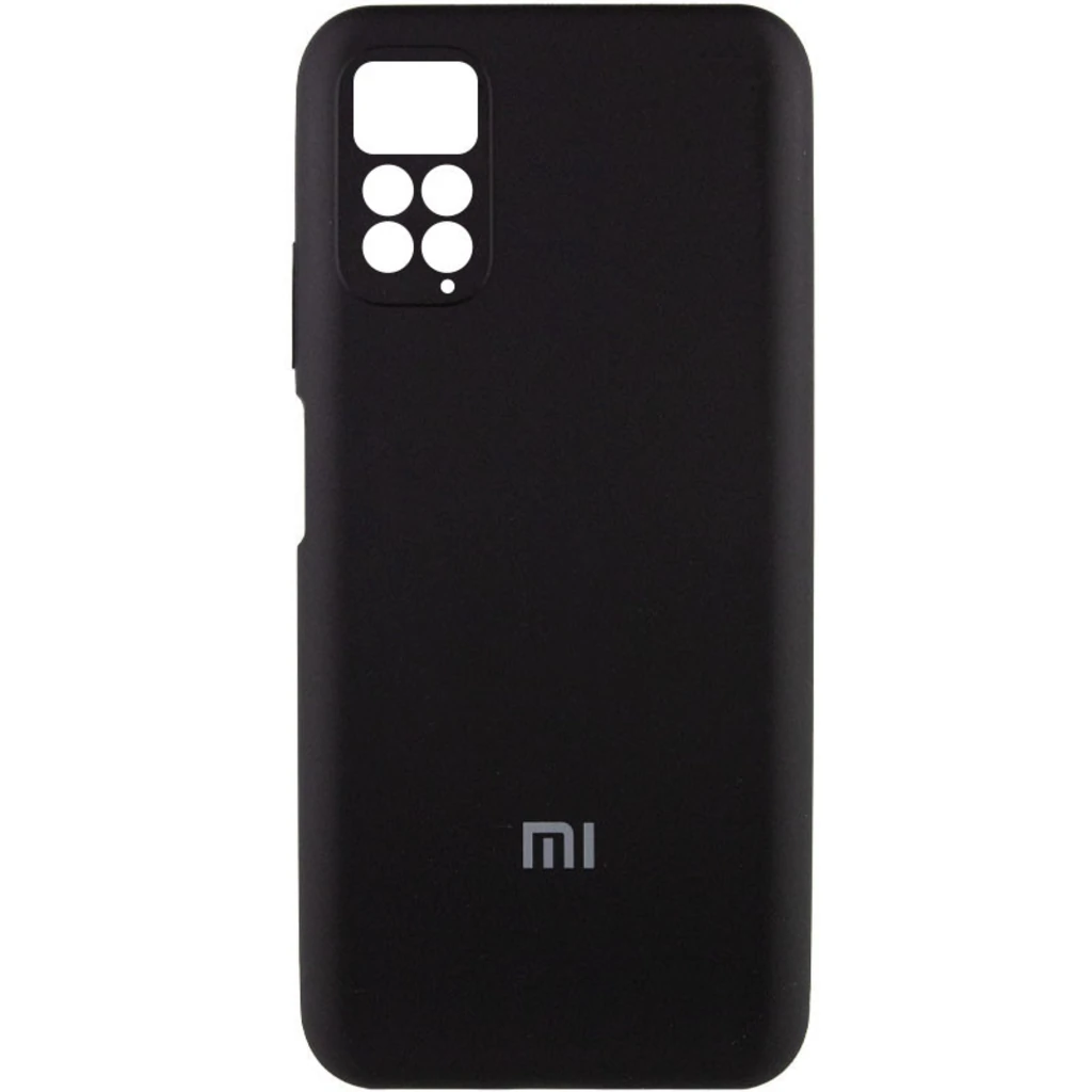 Чохол Silicone Cover Full Camera (AA) Black для Xiaomi Redmi Note 11, Xiaomi Redmi Note 11S