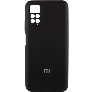 Цвет: Черный - Чехол Silicone Cover Full Camera (AA) Black для Xiaomi Redmi Note 11, Xiaomi Redmi Note 11S