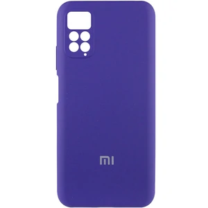 Чехол Silicone Cover Full Camera (AA) Purple для Xiaomi Redmi Note 11, Xiaomi Redmi Note 11S