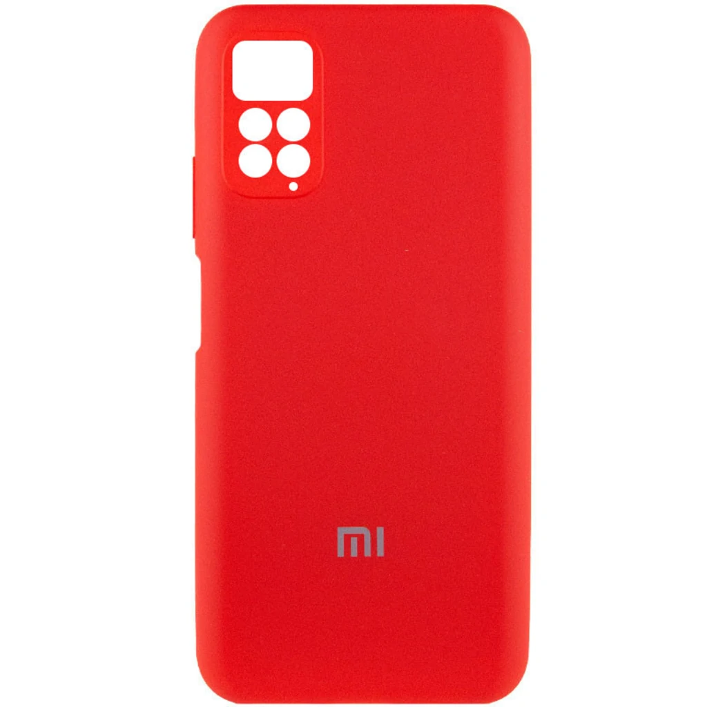 Чохол Silicone Cover Full Camera (AA) Red для Xiaomi Redmi Note 11, Xiaomi Redmi Note 11S
