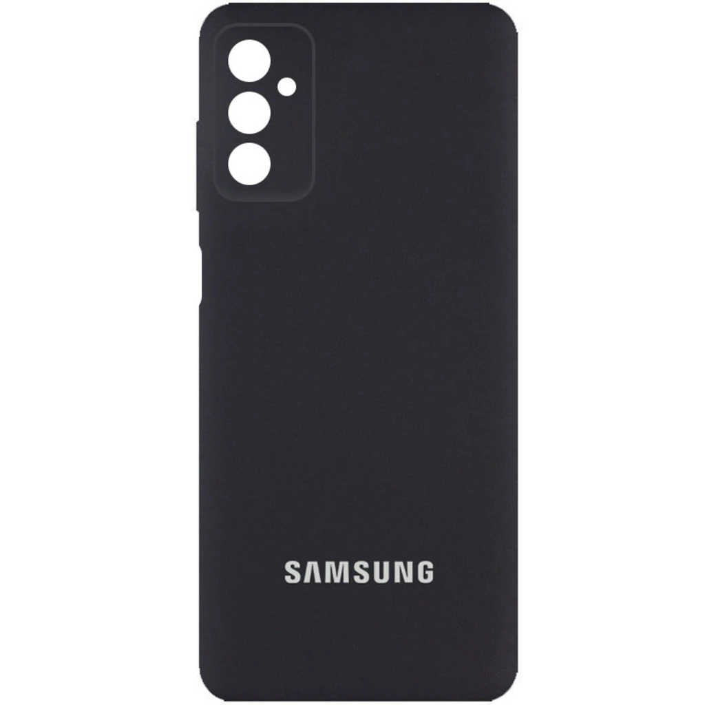 Чехол Silicone Cover Full Camera (AA) Black для Samsung Galaxy A04s SM-A047