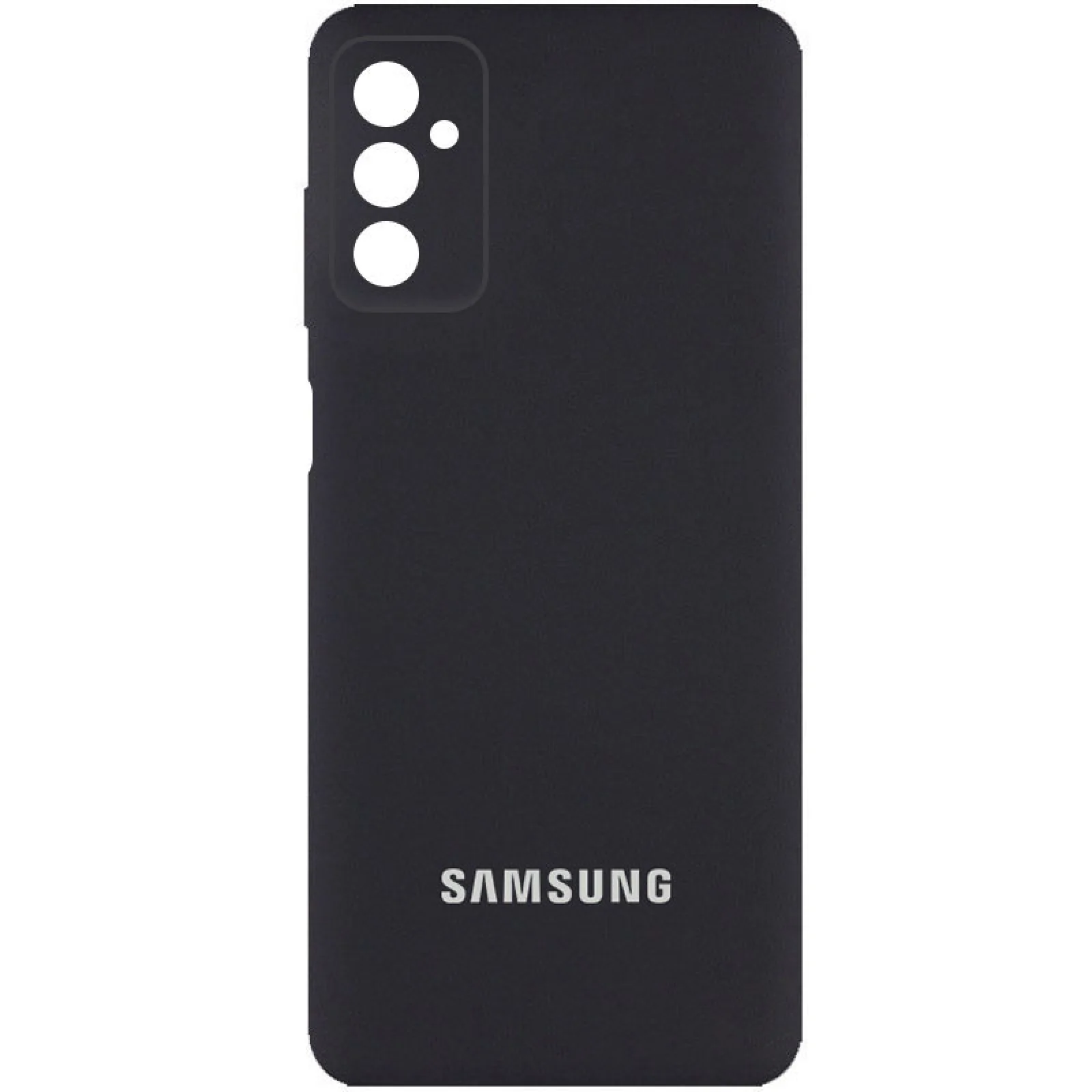 Чохол Silicone Cover Full Camera (AA) Black для Samsung Galaxy A04s SM-A047