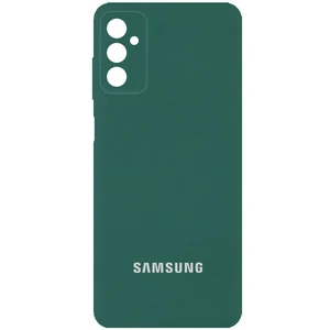 Чехол Silicone Cover Full Camera (AA) Pine Green для Samsung Galaxy A04s SM-A047
