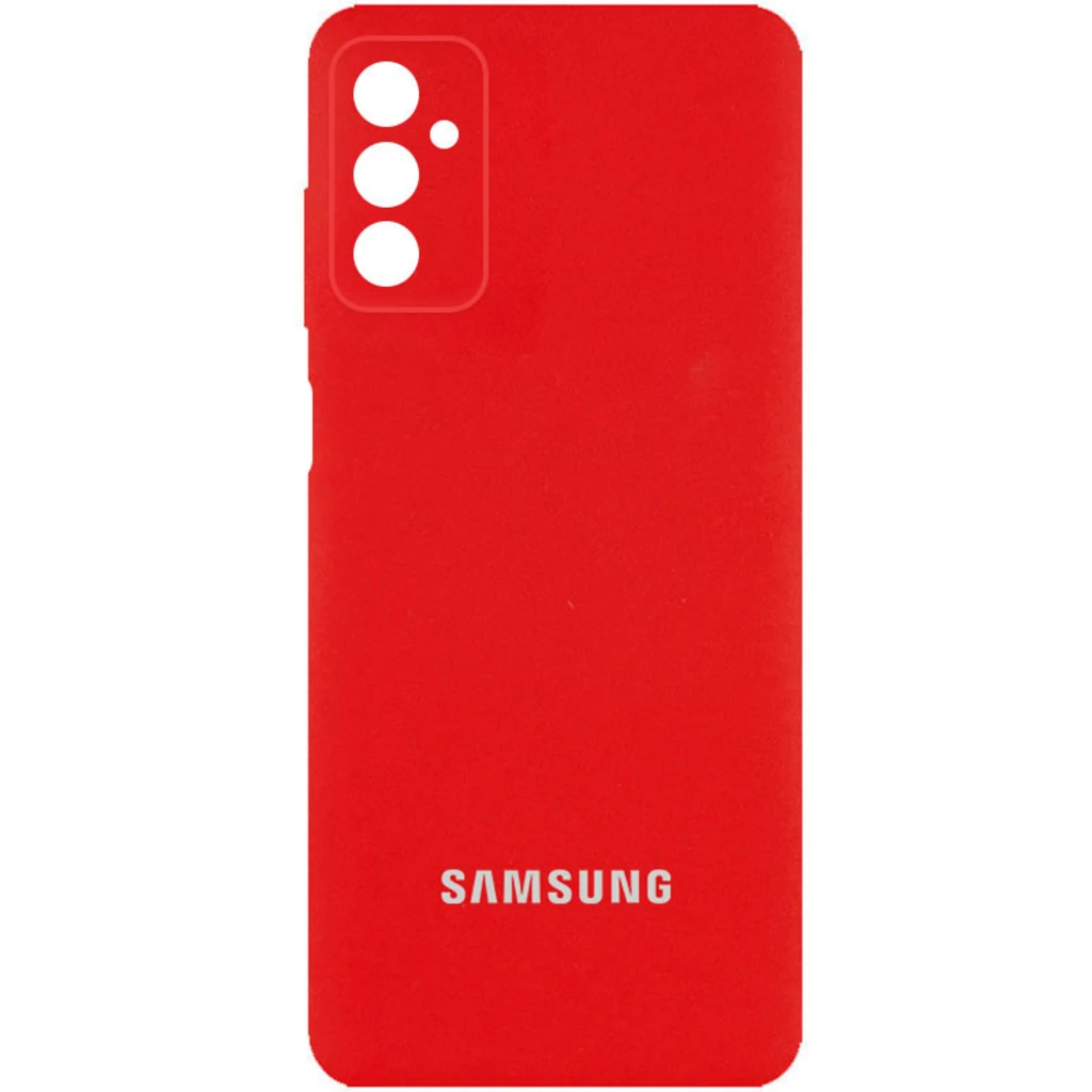 Чехол Silicone Cover Full Camera (AA) Red для Samsung Galaxy A04s SM-A047
