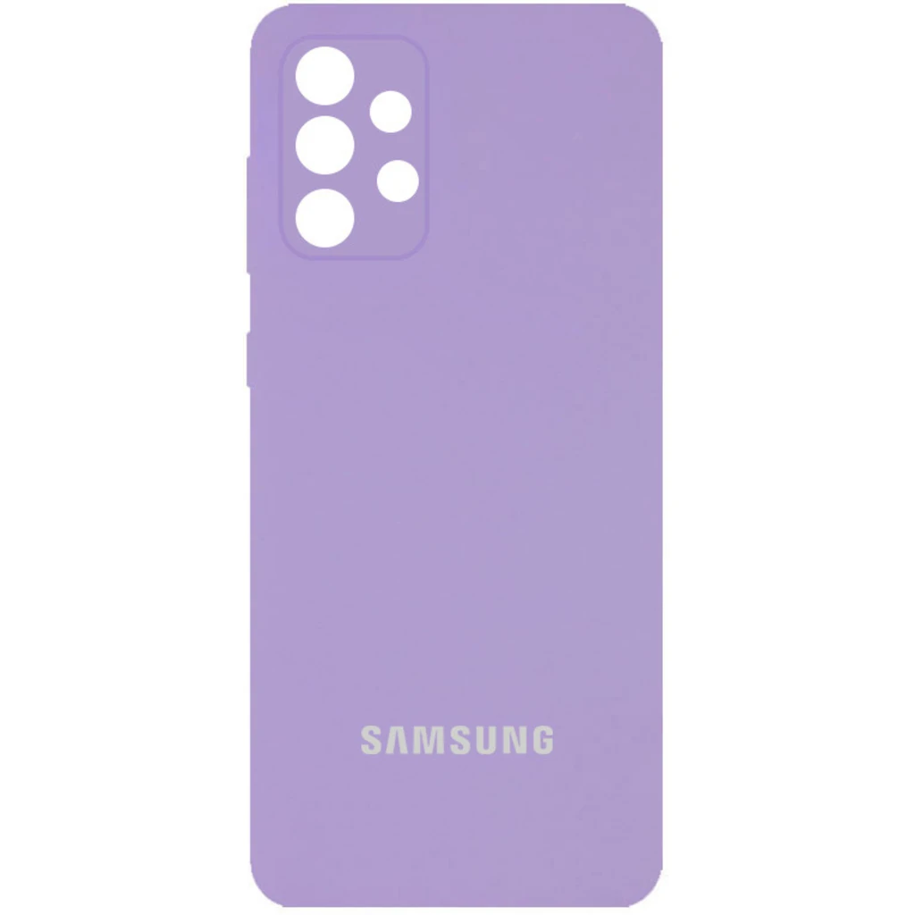 Чехол Silicone Cover Full Camera (AA) Dasheen для Samsung Galaxy A53 5G SM-A536