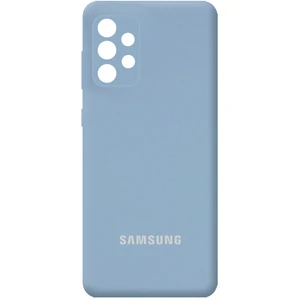 Чехол Silicone Cover Full Camera (AA) Lilac Blue для Samsung Galaxy A13 SM-A135