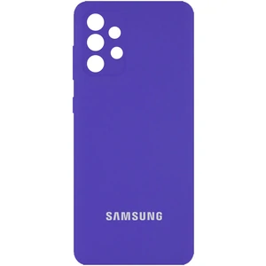 Чехол Silicone Cover Full Camera (AA) Purple для Samsung Galaxy A13 SM-A135