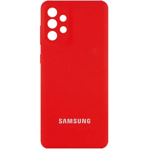 Чехол Silicone Cover Full Camera (AA) Red для Samsung Galaxy A53 5G SM-A536