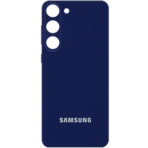 Чехол Silicone Cover Full Camera (AA) Midnight Blue для Samsung Galaxy S23 Plus SM-S916