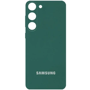 Чехол Silicone Cover Full Camera (AA) Pine Green для Samsung Galaxy S23 Plus SM-S916