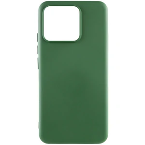 Цвет: Зеленый - Чехол Silicone Cover Lakshmi (AAA) Cyprus Green для Xiaomi 14