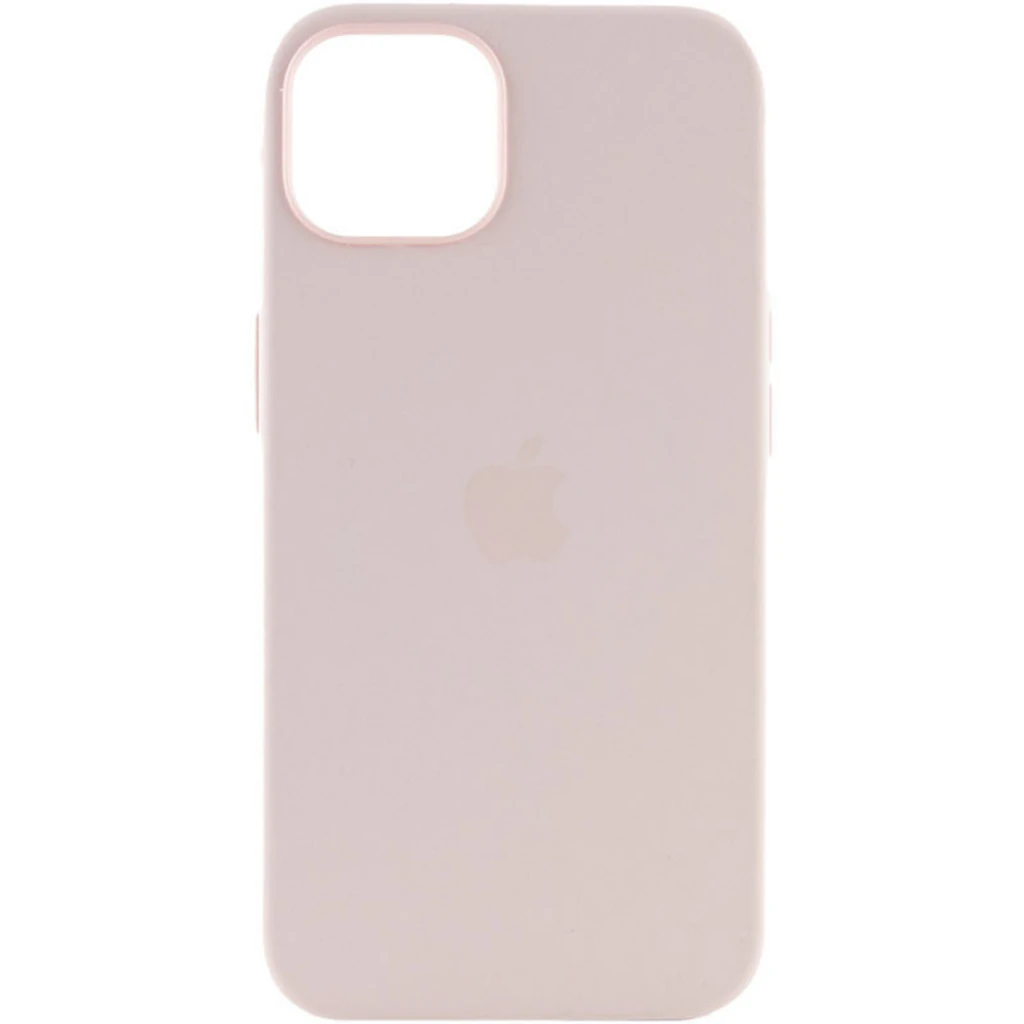 Чехол Apple iPhone 15 Plus Silicone Case with MagSafe Light Pink (HQCo)