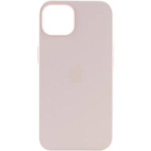 Цвет: Розовый - Чехол Apple iPhone 15 Plus Silicone Case with MagSafe Light Pink (HQCo)