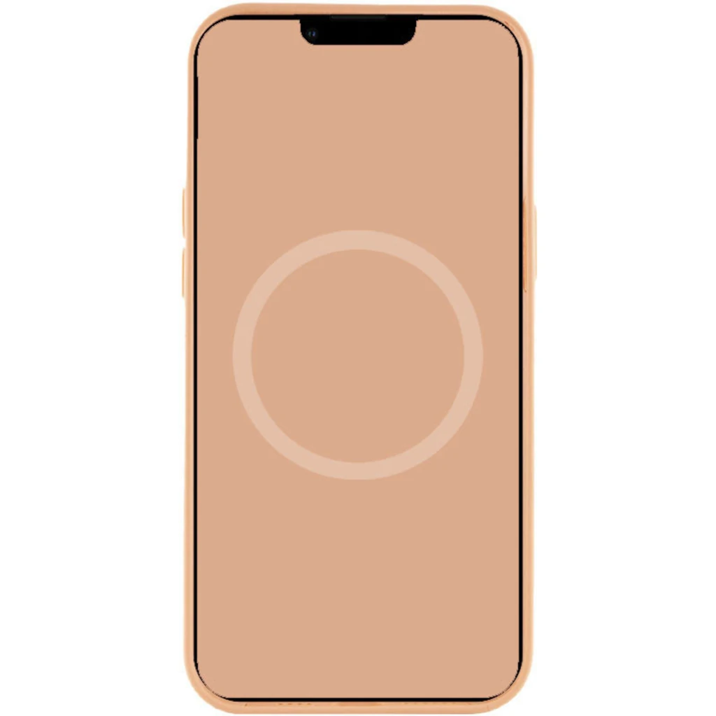 Чехол Apple iPhone 15 Plus Silicone Case with MagSafe Orange Sorbet (HQCo)