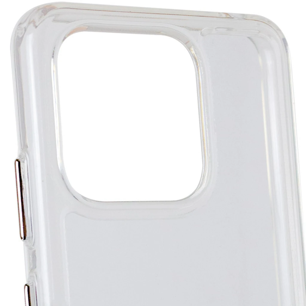 Чехол TPU+PC Clear 2.0 mm Metal Buttons для Xiaomi Poco M6 Pro 5G