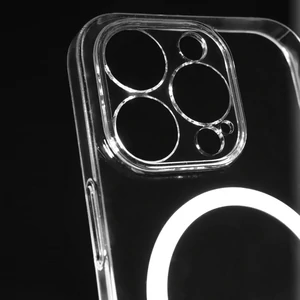Чохол WAVE Premium Crystal Case with MagSafe iPhone 15 Pro Max Transparent