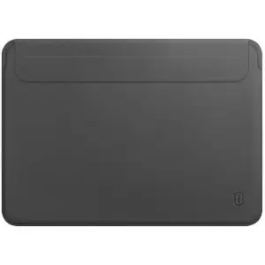 Колір: Сірий - Чохол WIWU Skin Pro 2 Leather Sleeve for MacBook Pro 16" Gray