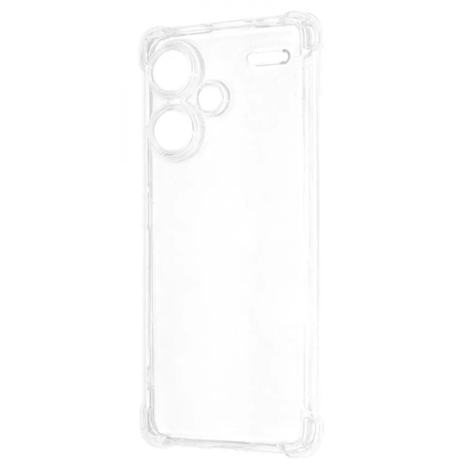 Чохол WXD Silicone 0.8 mm HQ Xiaomi Redmi Note 13 Pro Plus 5G Clear
