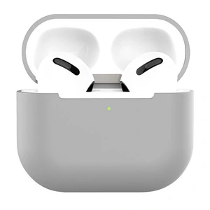 Цвет: Серый - Чехол Airpods 3 Pure Silicone Case Gray