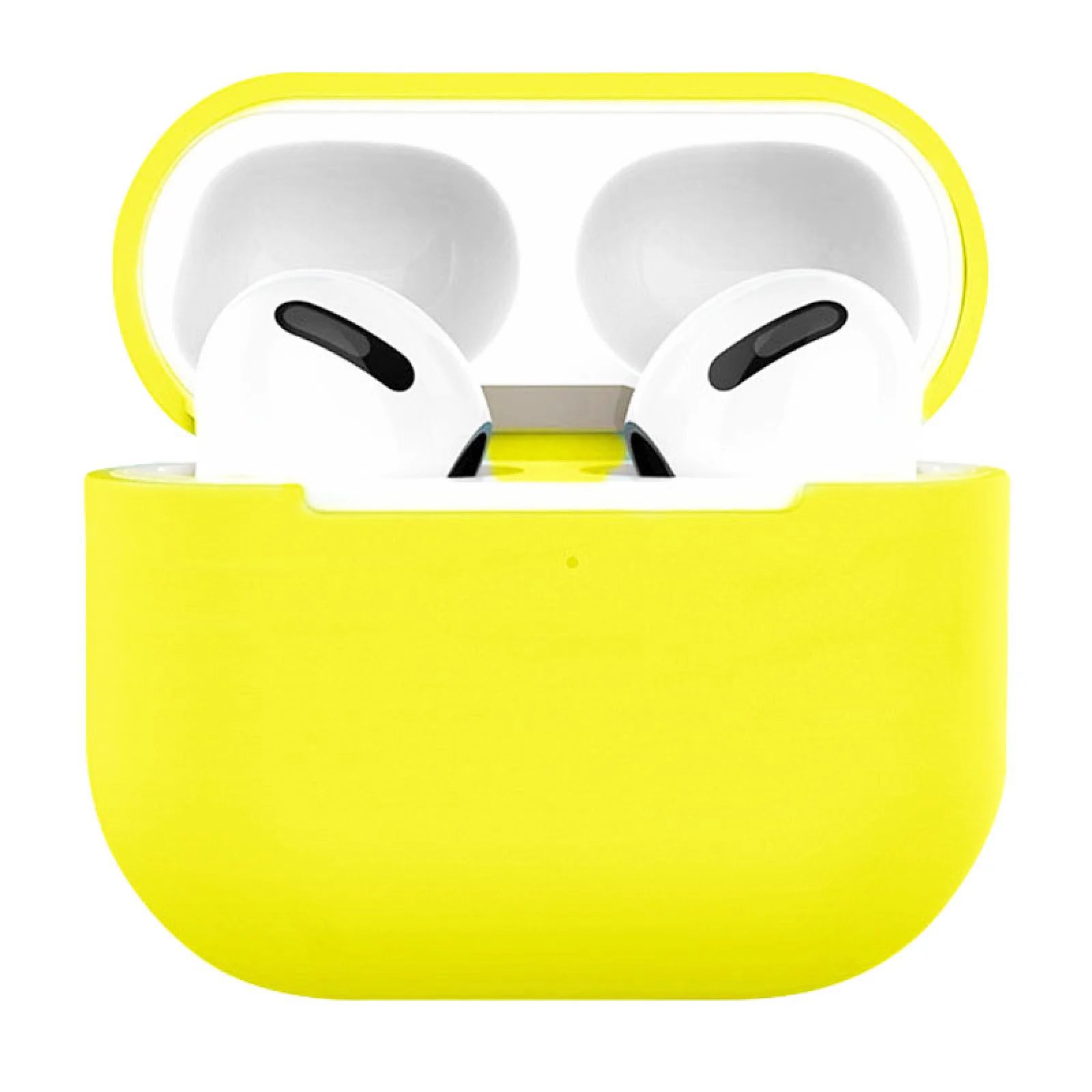 Силиконовый футляр Airpods 3 Pure Silicone Case Neon Yellow