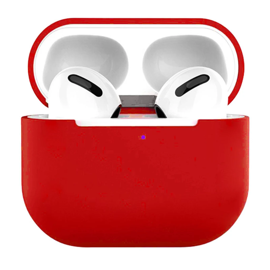 Силиконовый футляр Airpods 3 Pure Silicone Case Red