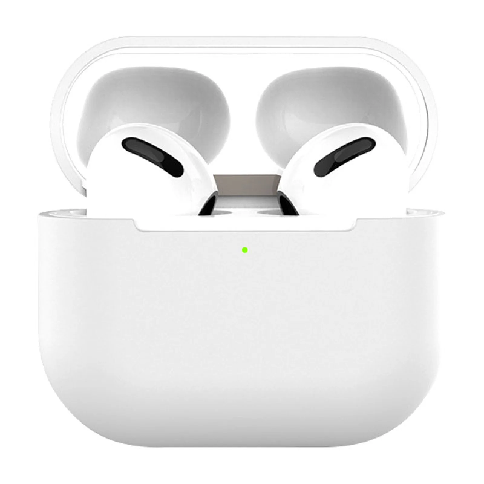 Силиконовый футляр Airpods 3 Pure Silicone Case White