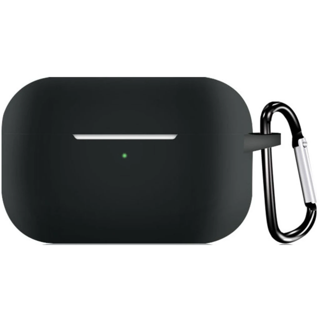 Чехол Airpods Pro 2 Silicone Case with Clip Black