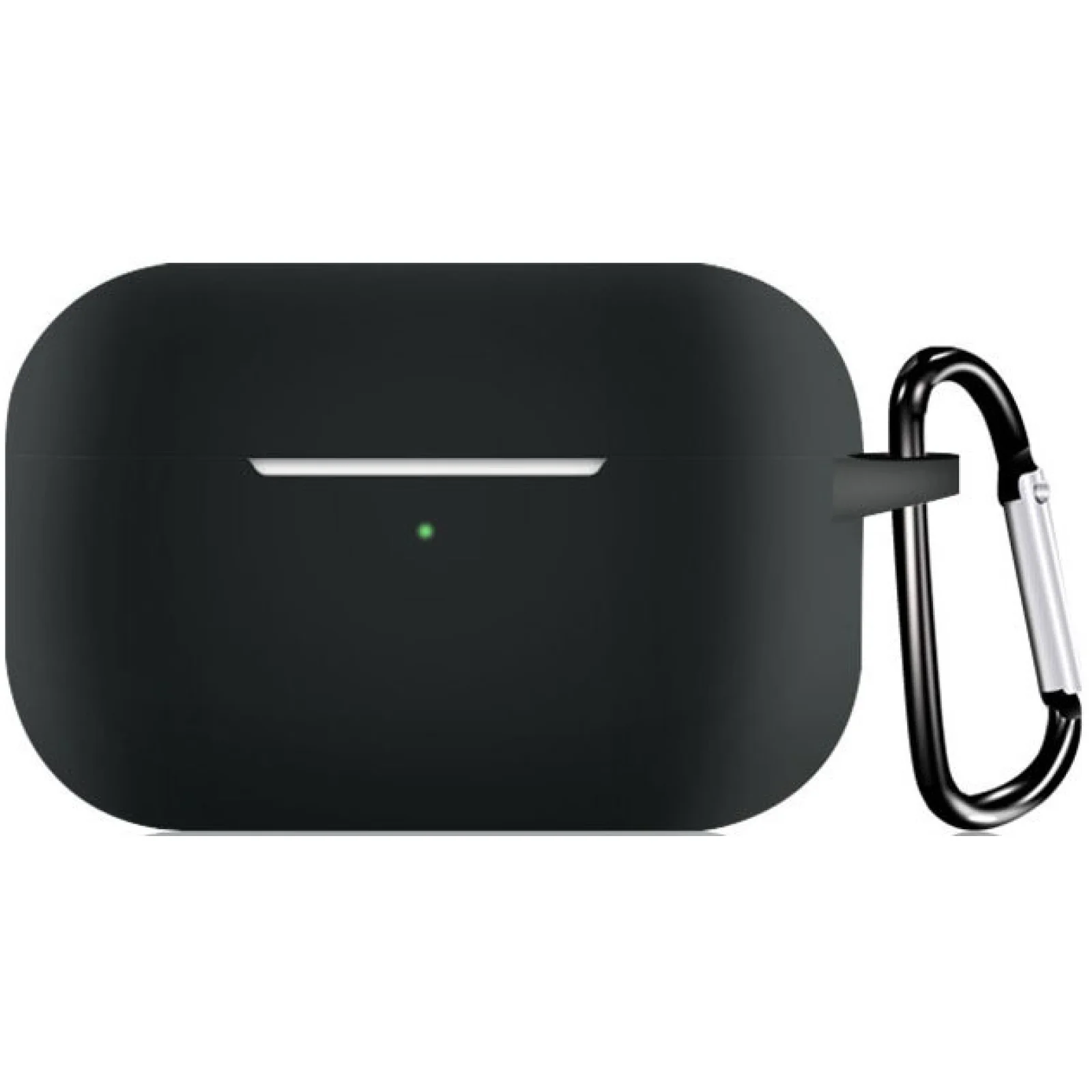 Чохол Airpods Pro 2 Silicone Case with Clip Black
