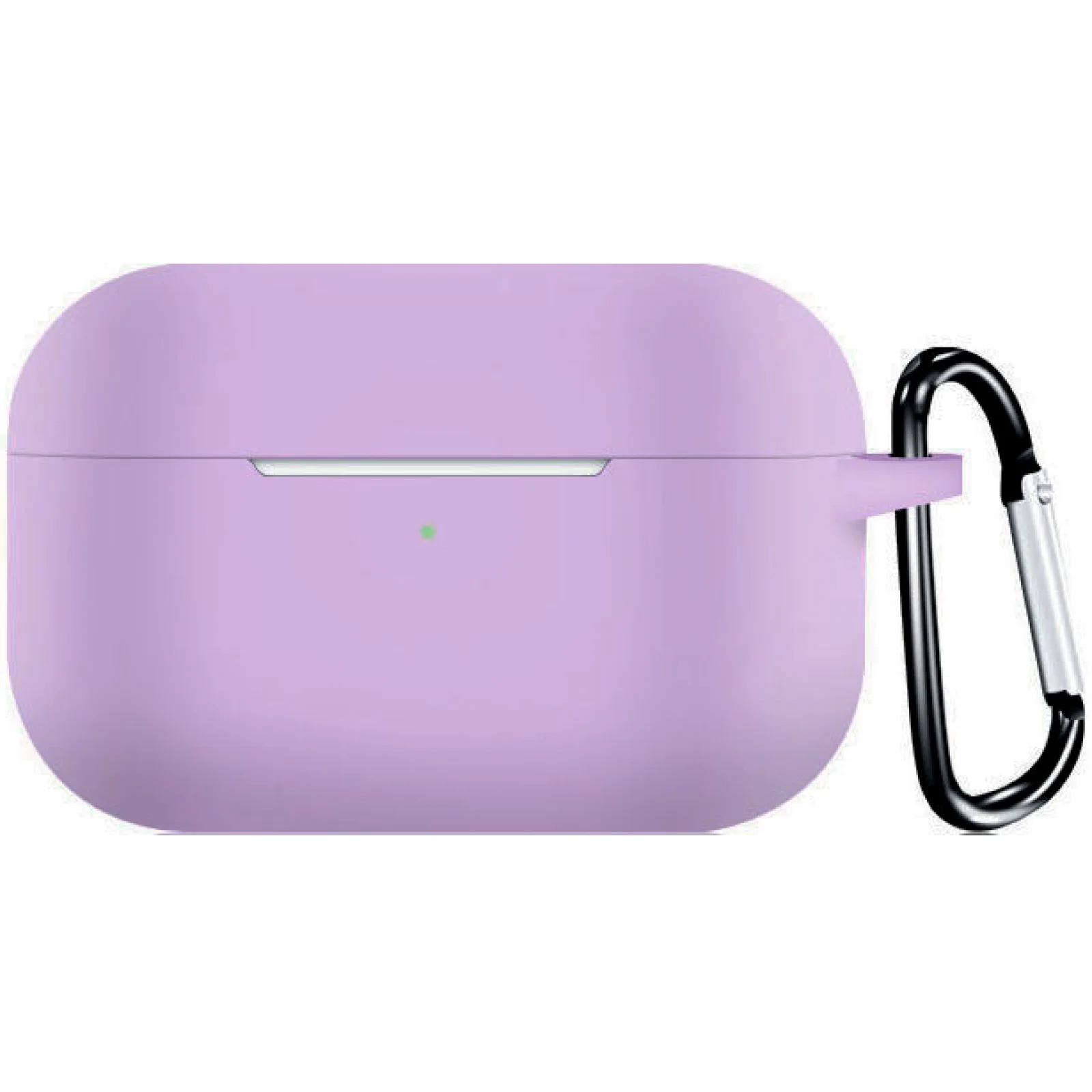 Чохол Airpods Pro 2 Silicone Case with Clip Lilac