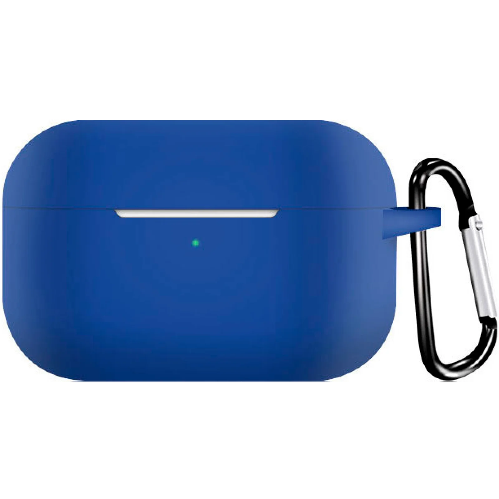 Чехол Airpods Pro 2 Silicone Case with Clip Navy Blue