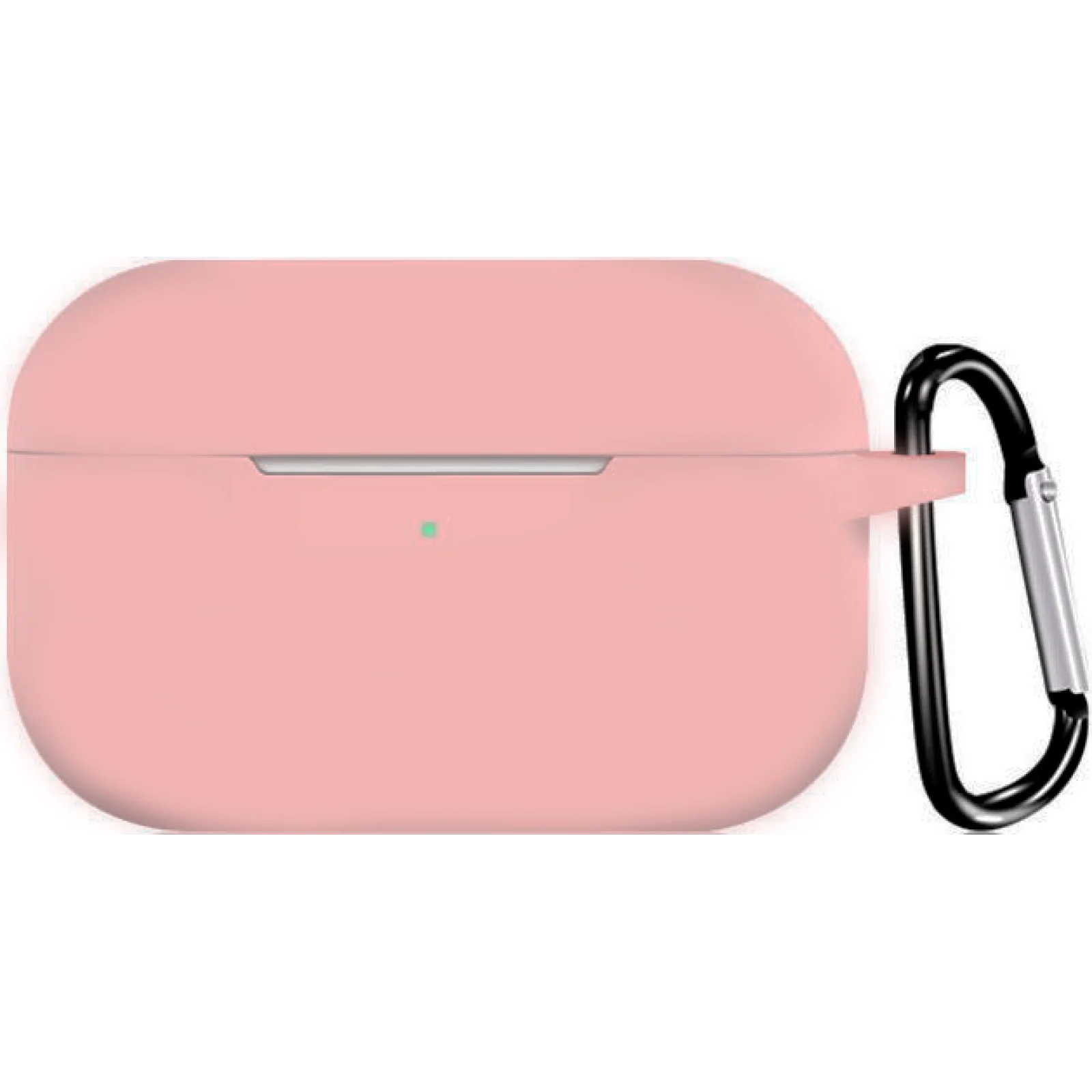 Чохол Airpods Pro 2 Silicone Case with Clip Pink Sand