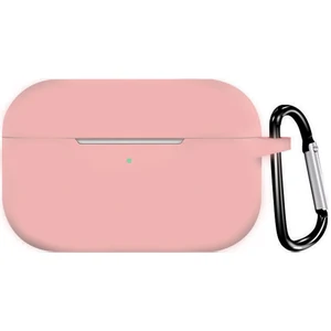 Чехол Airpods Pro 2 Silicone Case with Clip Pink Sand