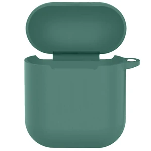 Чохол Silicone Case New with Clip Airpods, Airpods 2 Pine Green