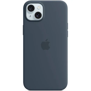 Чехол Apple iPhone 15 Silicone Case with MagSafe Storm Blue (HQCo)