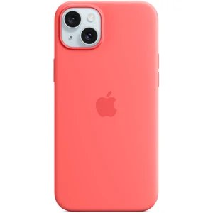 Чехол Apple iPhone 15 Silicone Case with MagSafe Guava (HQCo)