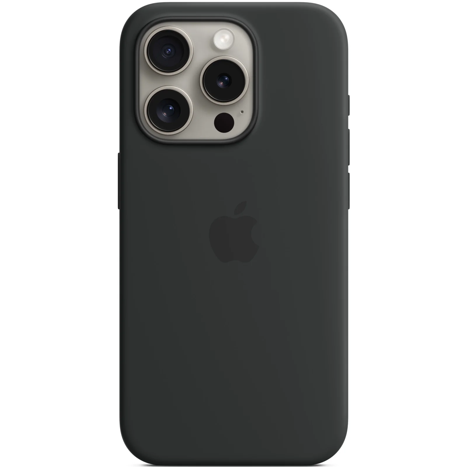 Чохол Apple iPhone 15 Pro Silicone Case with MagSafe Black (HQCo)