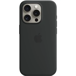 Чехол Apple iPhone 15 Pro Max Silicone Case with MagSafe Black (HQCo)