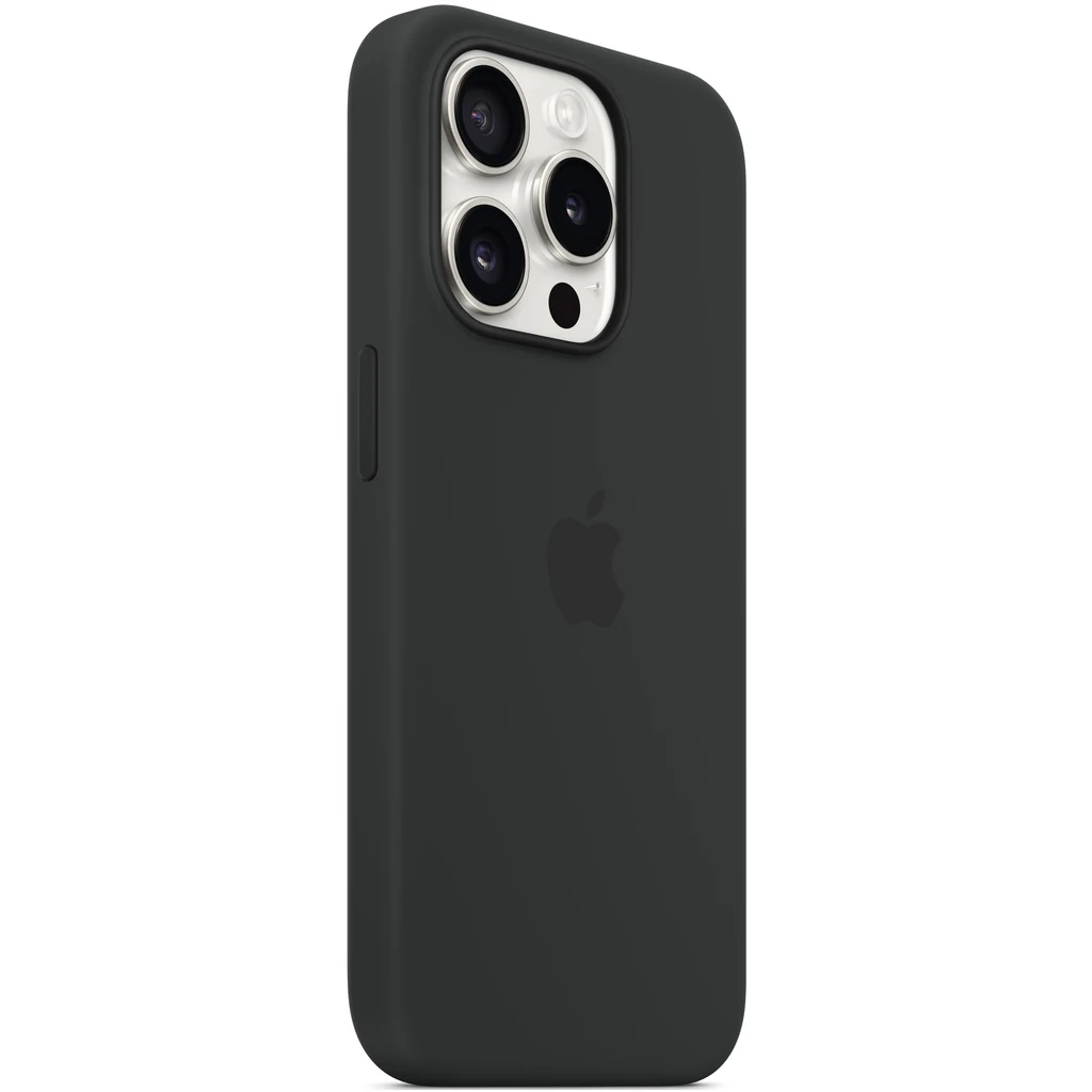 Чохол Apple iPhone 15 Pro Max Silicone Case with MagSafe Black (MT1M3)