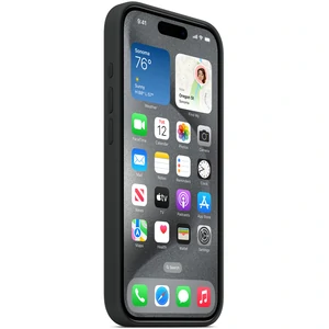 Чохол Apple iPhone 15 Pro Max Silicone Case with MagSafe Black (MT1M3)