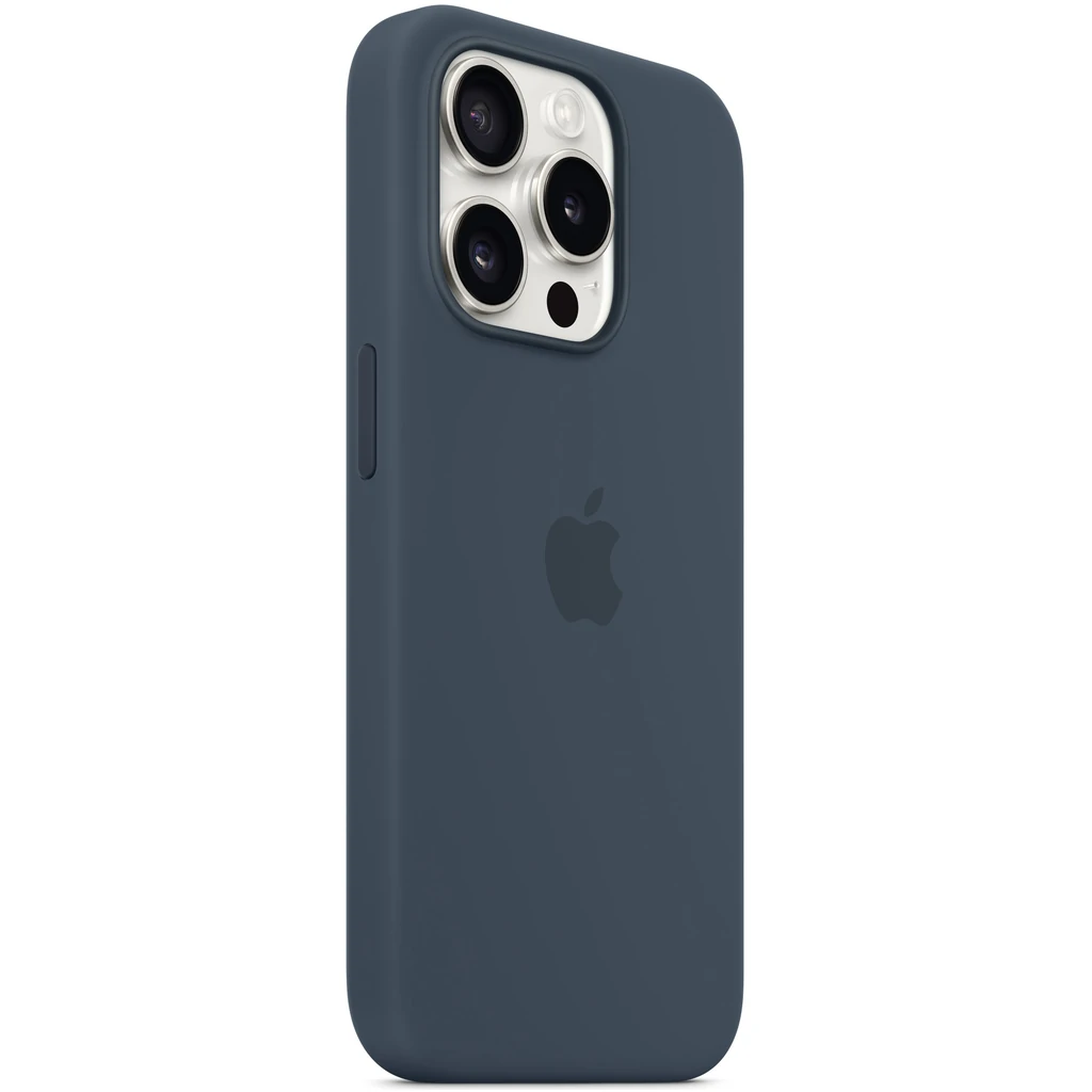 Чохол Apple iPhone 15 Pro Silicone Case with MagSafe Storm Blue (MT1D3)