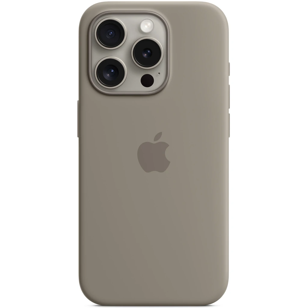 Чехол Apple iPhone 15 Pro Max Silicone Case with MagSafe Clay (HQCo)
