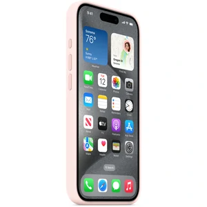 Чехол Apple iPhone 15 Pro Silicone Case with MagSafe Light Pink (MT1F3)
