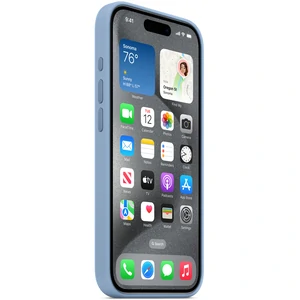 Чохол Apple iPhone 15 Pro Max Silicone Case with MagSafe Winter Blue (MT1Y3)