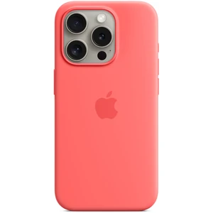 Чехол Apple iPhone 15 Pro Max Silicone Case with MagSafe Guava (HQCo)