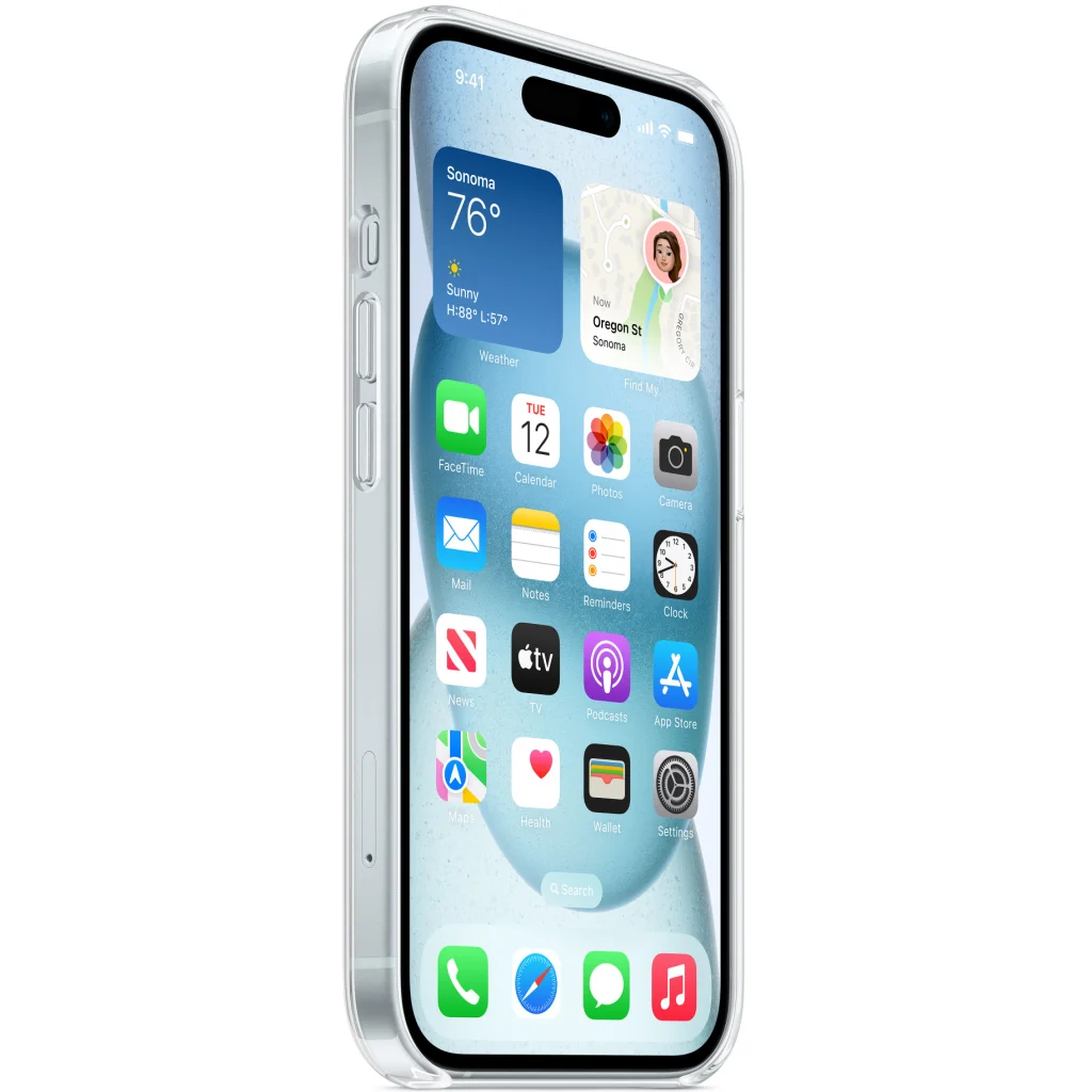 Чохол Apple iPhone 15 Plus Clear Case with MagSafe (MT213)