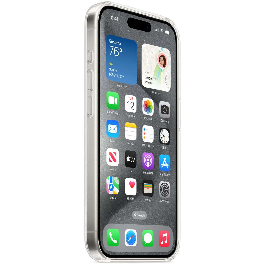 Чехол Apple iPhone 15 Pro Max Clear Case with MagSafe (MT233)